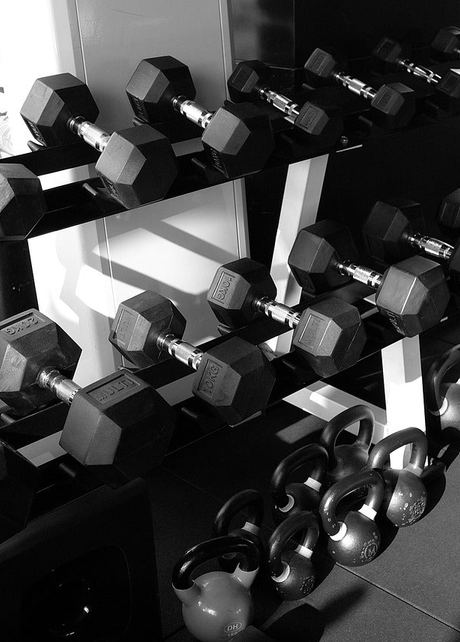 DUMBBELL RACKS AND STORAGE