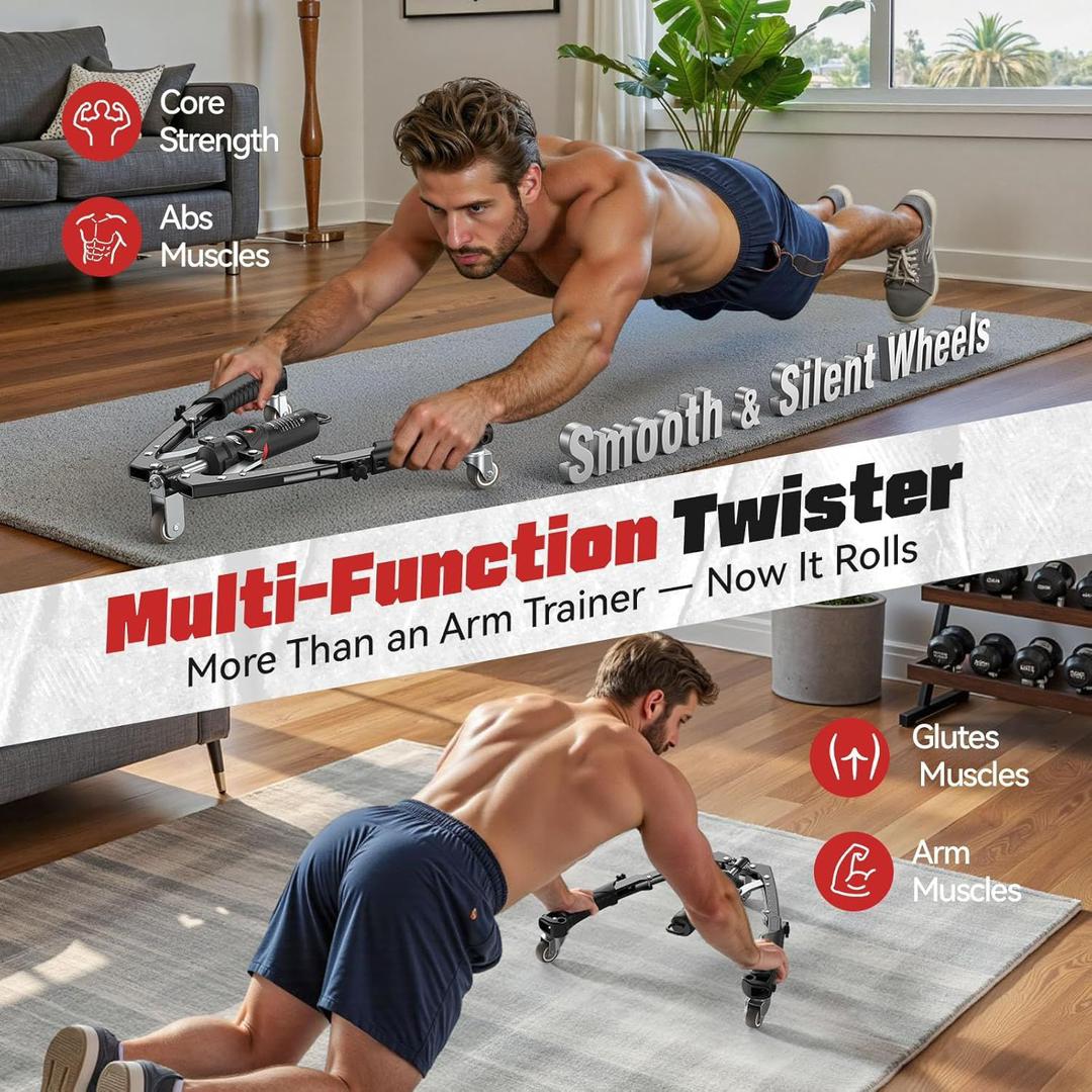M-PACC Multi Functional Hydraulic Upper Body Trainer (10kg-200kg tension)