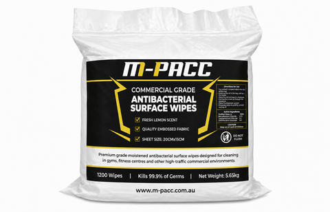 Antibacterial Wipes BULK BUY - 5 x Cartons (20 x rolls of 1200 Wipes)