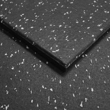 Premium EPDM Rubber Gym Flooring - Grey Fleck 15mm Gym Mats