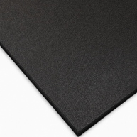 Rubber Gym Flooring - BLACK - 15mm Commercial Gym Mats