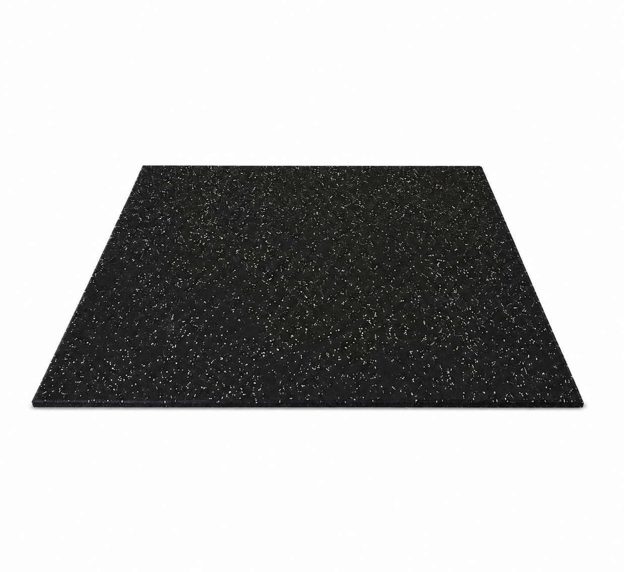 Premium EPDM Rubber Gym Flooring - Grey Fleck 15mm Gym Mats