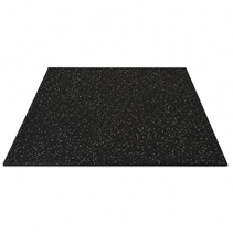 Premium EPDM Rubber Gym Flooring - Grey Fleck 15mm Gym Mats