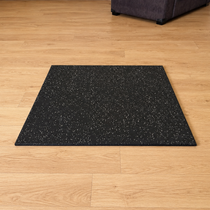 Premium EPDM Rubber Gym Flooring - Grey Fleck 15mm Gym Mats
