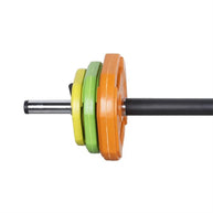 M-PACC 20kg Coloured Pump Barbell Set