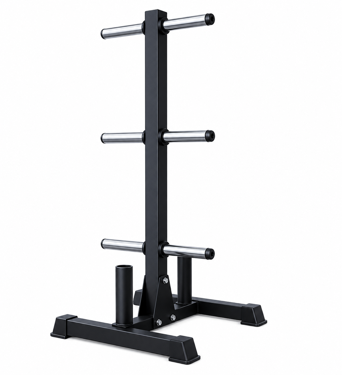M-PACC Olympic Weight Plate Storage Tree & Barbell Holder