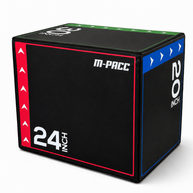 M-PACC 3 in 1 Foam Plyo Box - Black