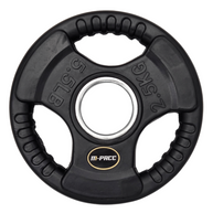 110kg M-PACC Tri Grip Plate Set incl 20kg Barbell