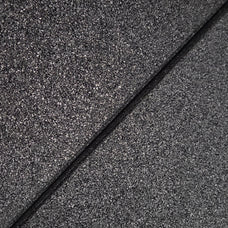 Rubber Gym Flooring - BLACK - 15mm Commercial Gym Mats
