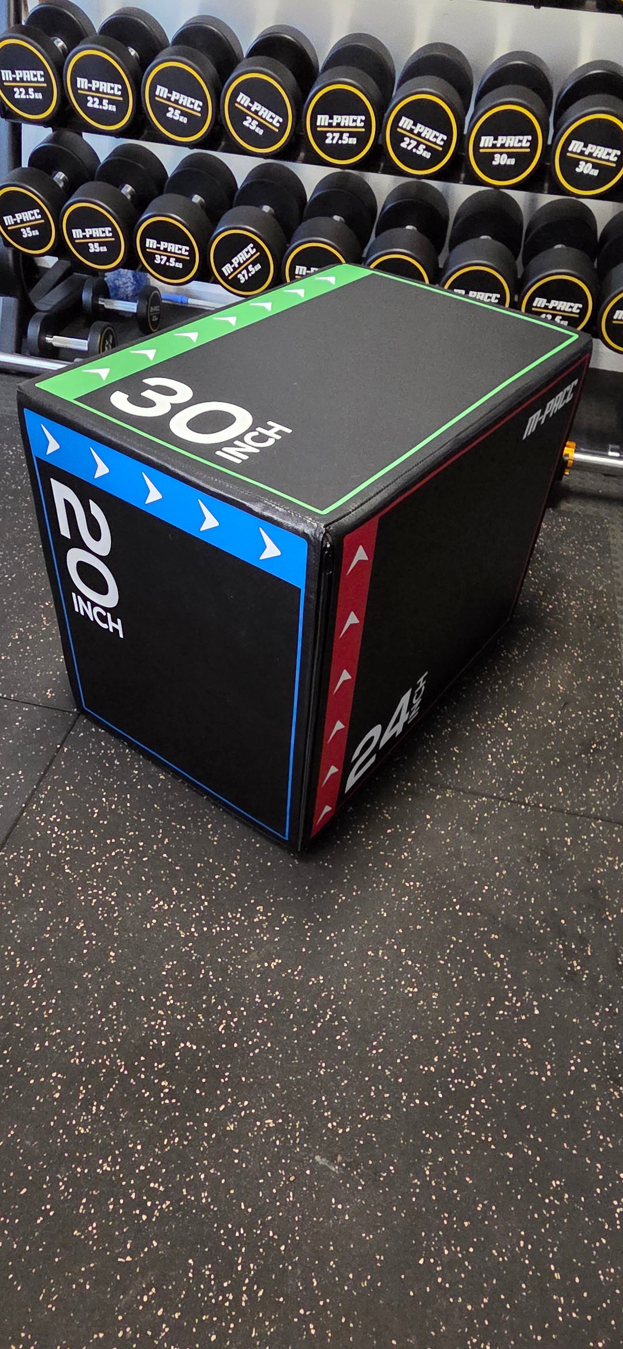 M-PACC 3 in 1 Foam Plyo Box - Black