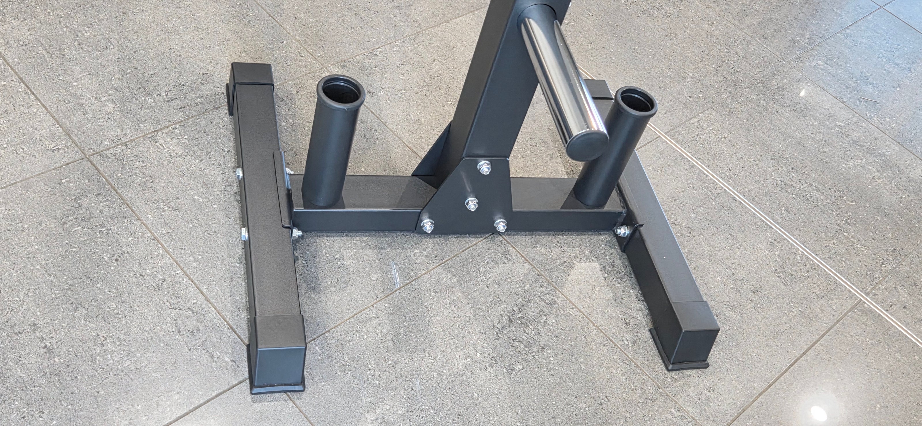 M-PACC Olympic Weight Plate Storage Tree & Barbell Holder