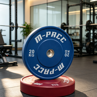 M-PACC Premium Olympic Coloured Bumper Plates