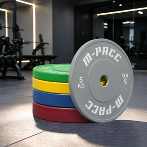 M-PACC Premium Olympic Coloured Bumper Plates