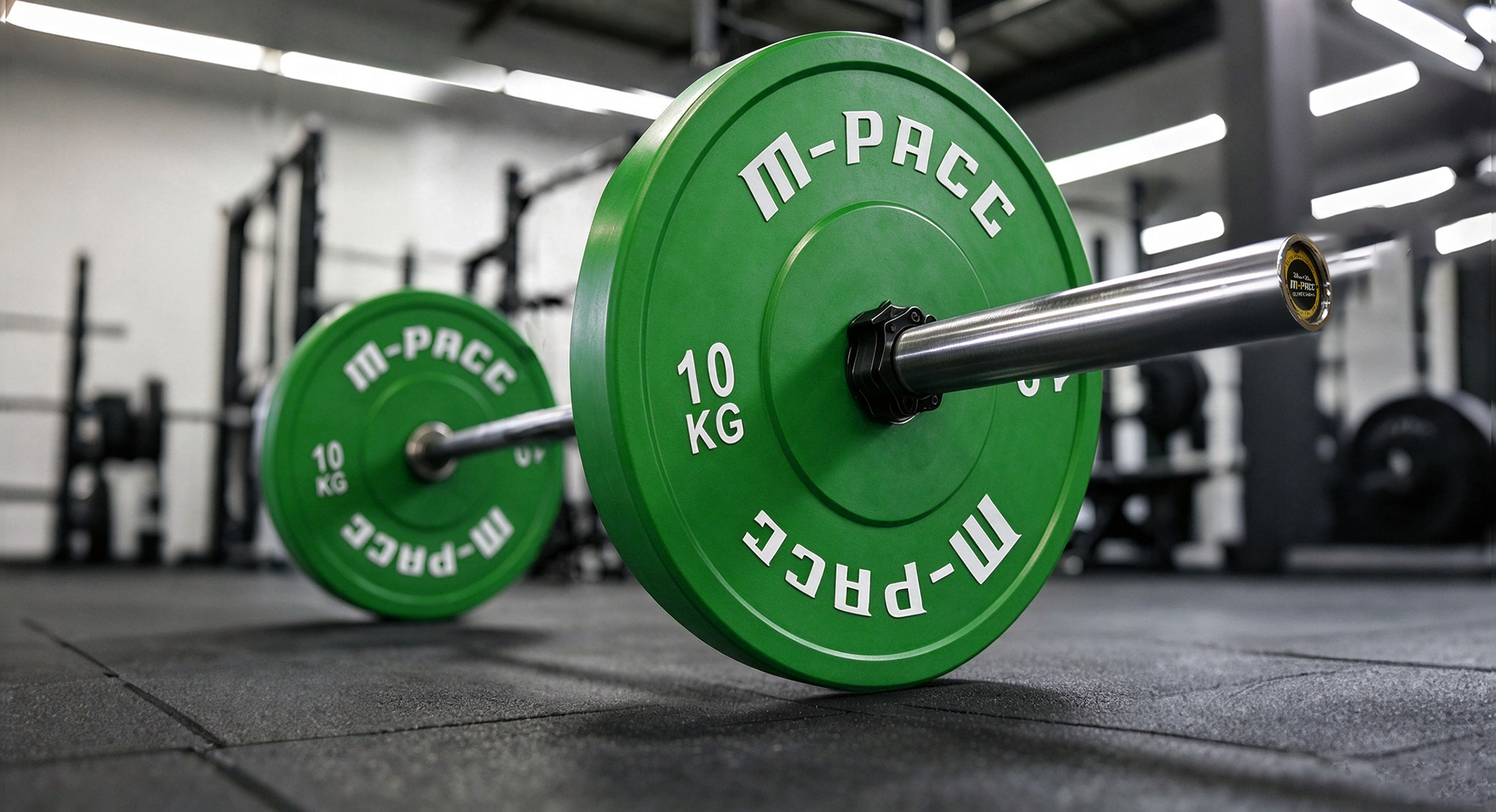 M-PACC Premium Olympic Coloured Bumper Plates