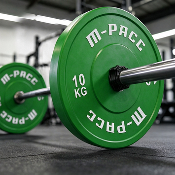 M-PACC Premium Olympic Coloured Bumper Plates