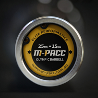M-PACC Stealth Olympic Barbell - 15kg