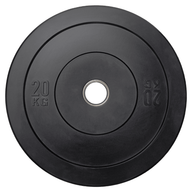 120kg M-PACC Bumper Plate Set incl 20kg Barbell M-Pacc