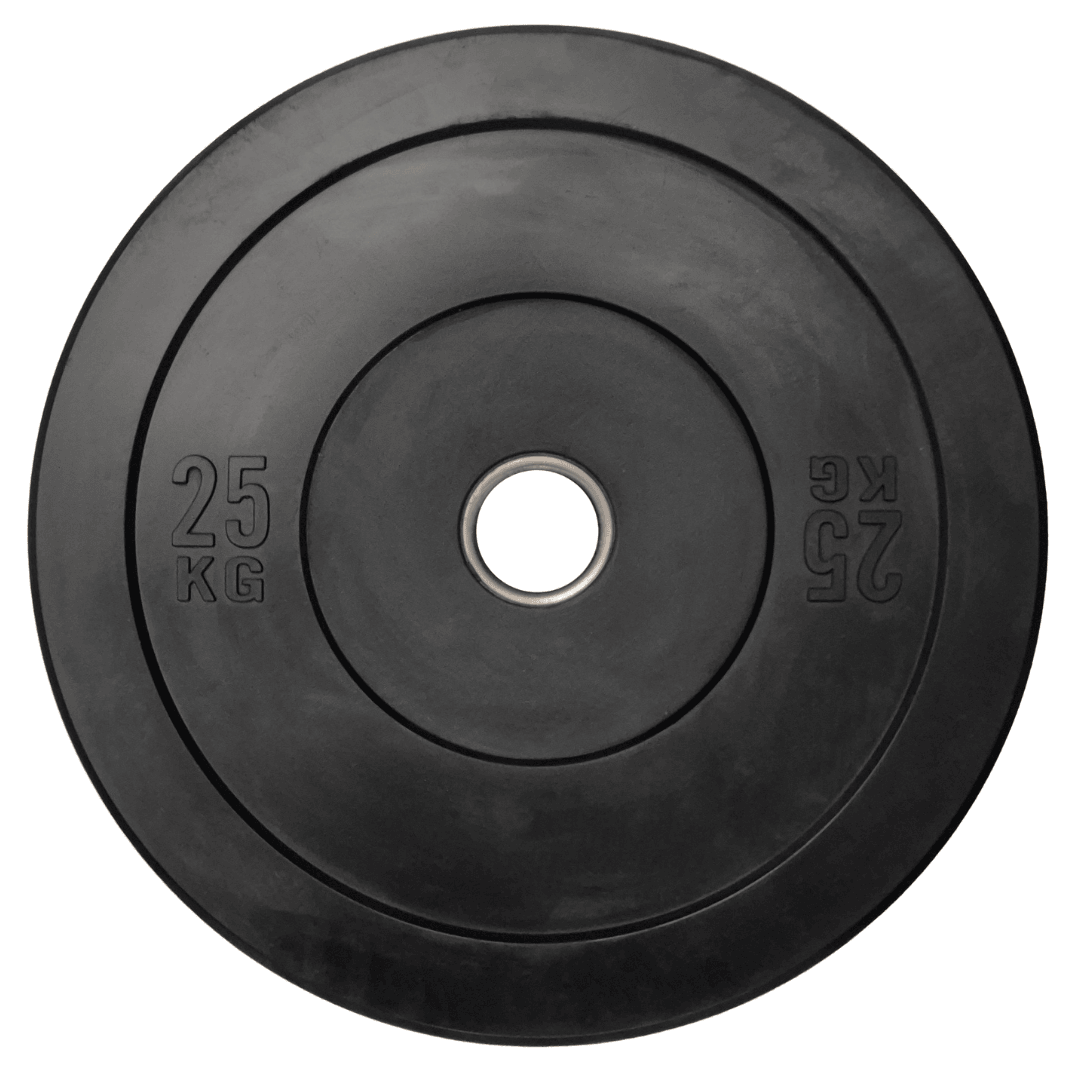 140kg M-PACC Bumper Plate Set incl 20kg Barbell M-Pacc