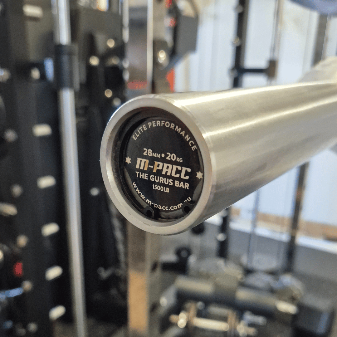 M-PACC Guru POWERLIFTING Olympic Barbell 1500lb M-Pacc