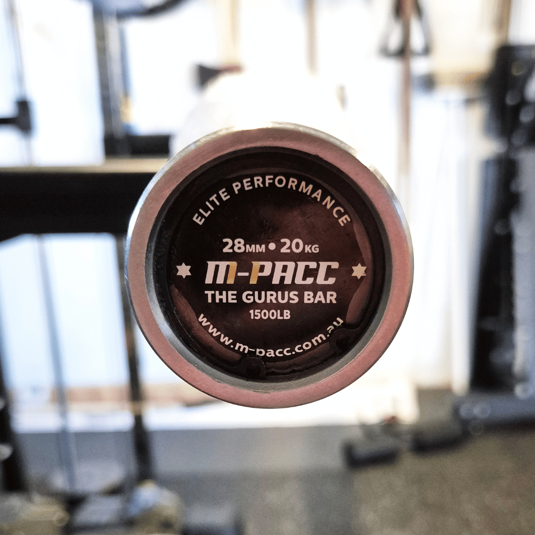 M-PACC Guru POWERLIFTING Olympic Barbell 1500lb M-Pacc