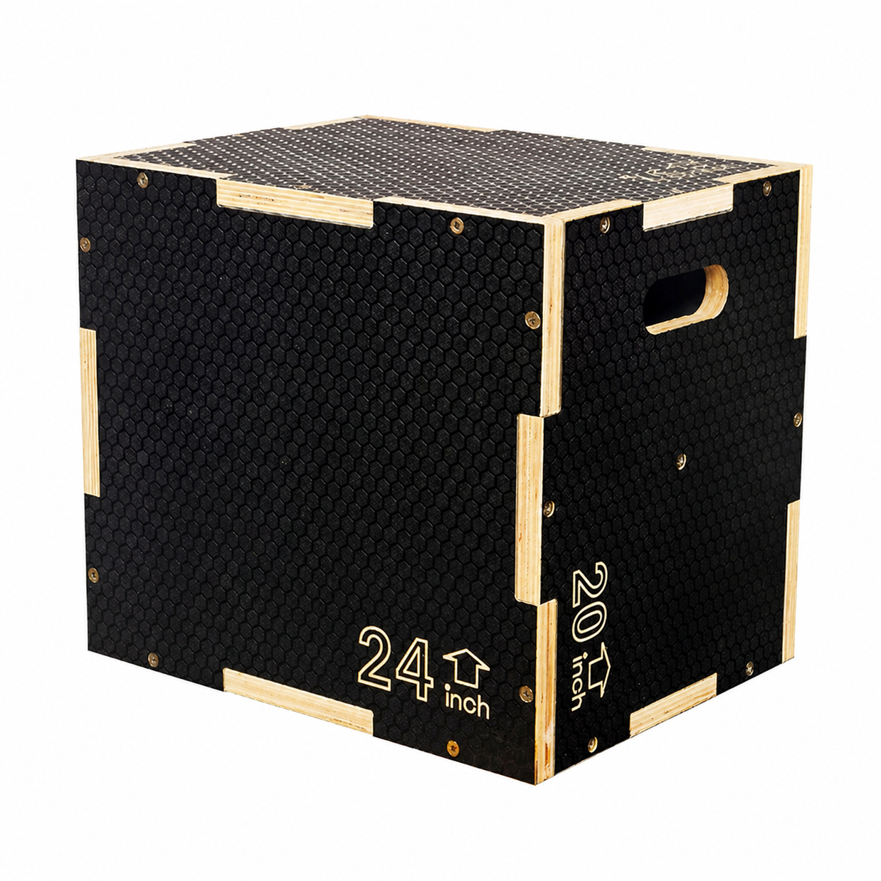 M-PACC 3 in 1 Anti Slip Wooden Plyo Box 30" x 24" x 20"