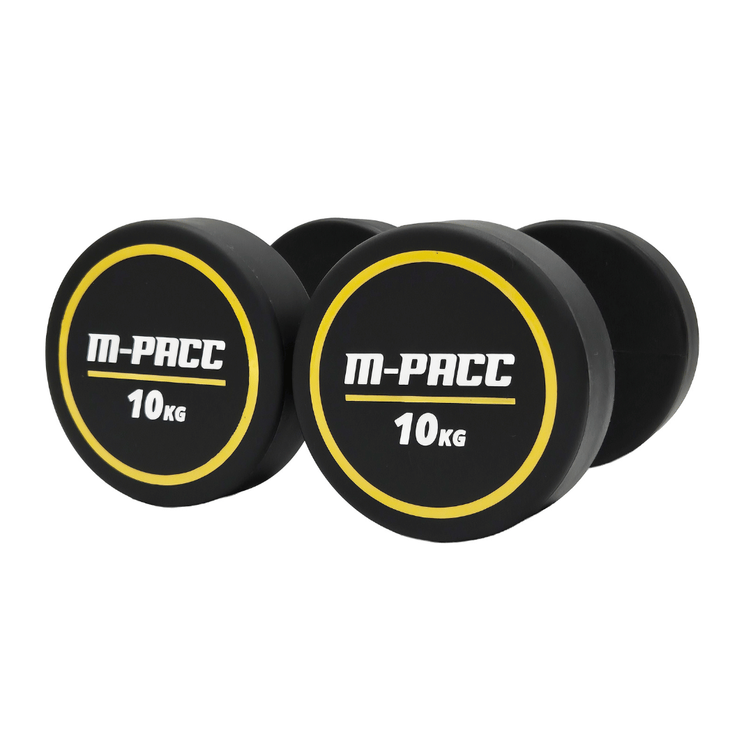 M-PACC Pro Commercial Urethane Dumbbells M-Pacc