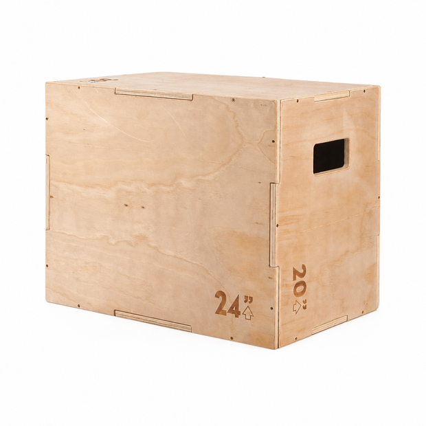 M-PACC 3 in 1 Wooden Plyo Box 30" x 24" x 20"