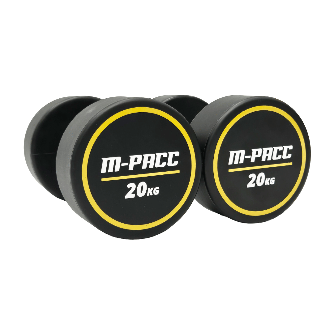 M-PACC Pro Commercial Urethane Dumbbells M-Pacc