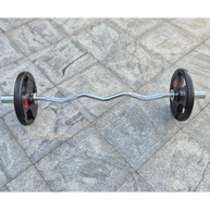 M-PACC Olympic EZ Curl Bar 400lb M-Pacc