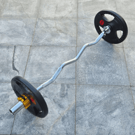 M-PACC Olympic EZ Curl Bar 400lb M-Pacc