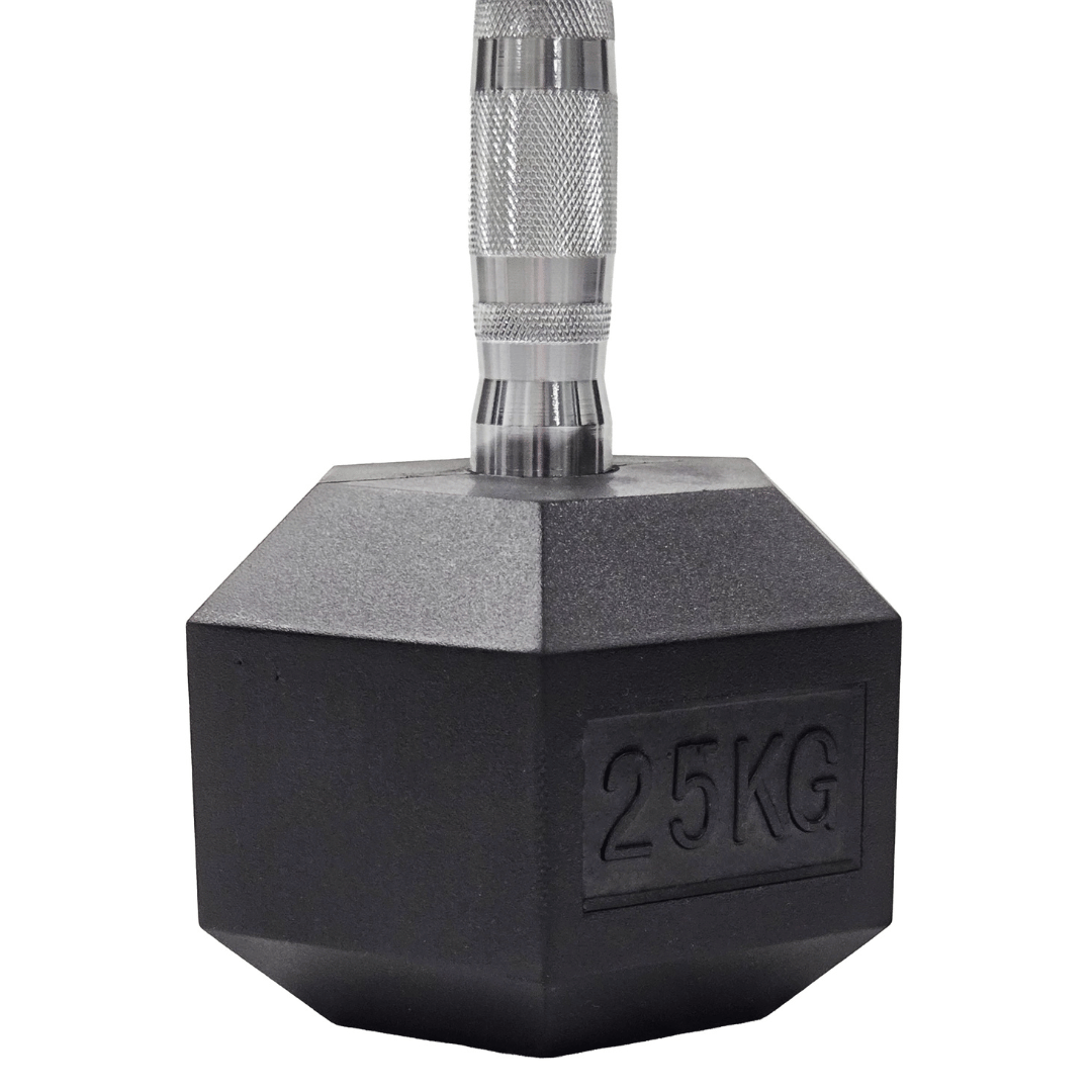 Premium Rubber Hex Dumbbells M-Pacc