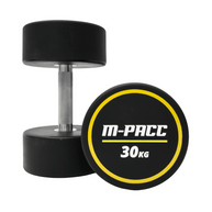 M-PACC Pro Commercial Urethane Dumbbells 10-45kg Set with Rack (15 Pairs) M-Pacc