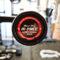 M-PACC Olympic Barbell 1000lb - RED M-Pacc