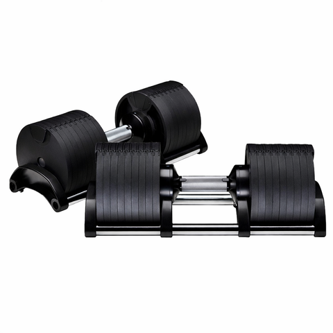 2kg-36kg Adjustable Dumbbell - PAIR (18 x weight increments)