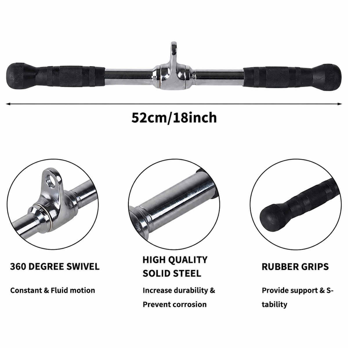 M-PACC Revolving Straight bar