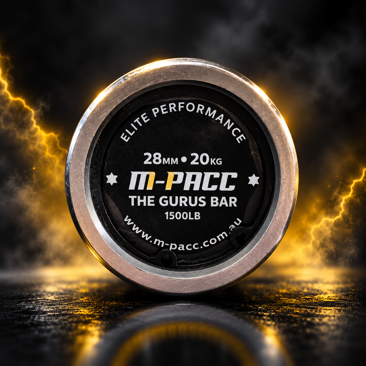 M-PACC Guru Olympic Barbell 1500lb - 20kg