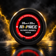 M-PACC Red Olympic Barbell - 20kg