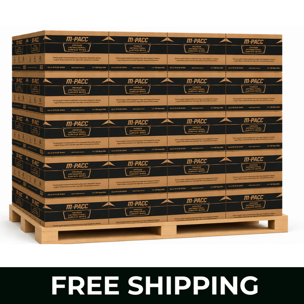 Antibacterial Wipes PALLET BUY - 40 x Cartons (160 x rolls of 1200 Wipes)