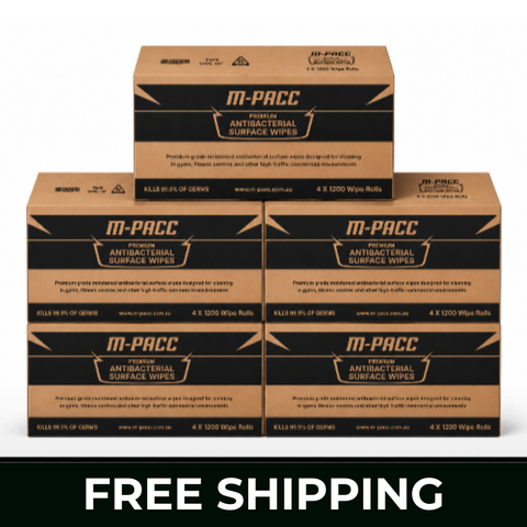 Antibacterial Wipes BULK BUY - 5 x Cartons (20 x rolls of 1200 Wipes)