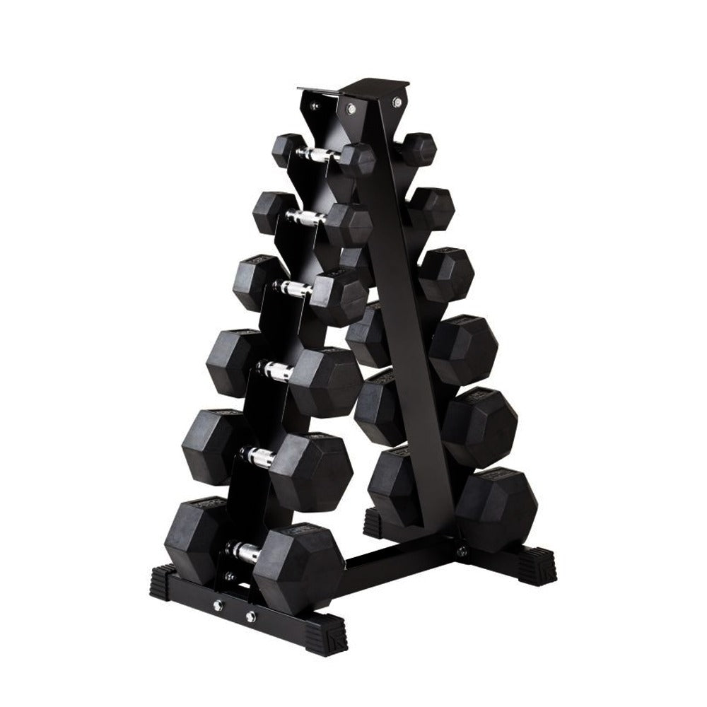 A-Frame Dumbbell Rack – Rack Only (6 Pairs)