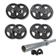 M-PACC Premium Rubber Hex Dumbbell 5-35kg Package 2 Combo - M-Pacc