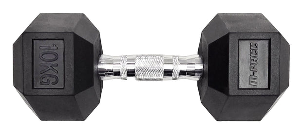M-PACC Premium Rubber Hex Dumbbell 5-35kg Package 2 Combo - M-Pacc