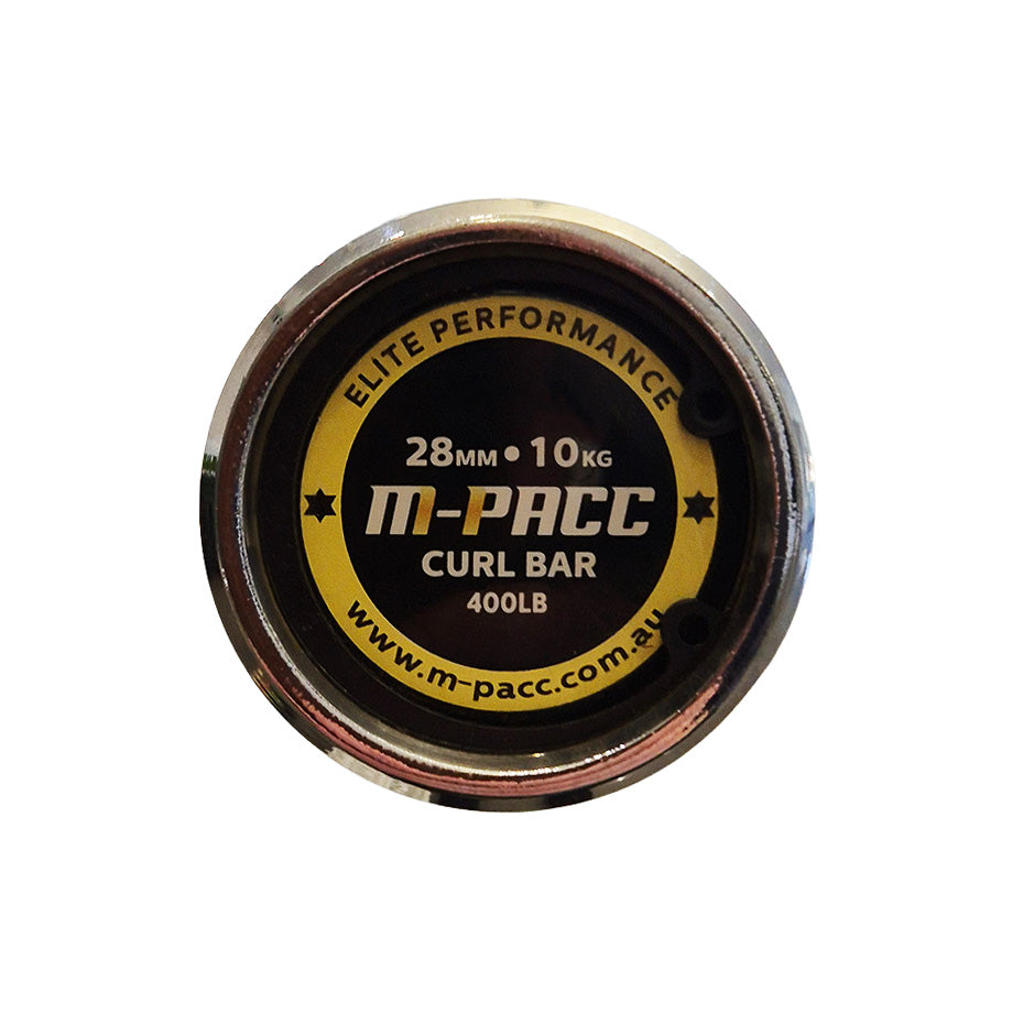 M-PACC Olympic EZ Curl Bar 400lb M-Pacc