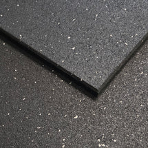 Rubber Gym Flooring - Grey Fleck - 15mm Commercial Gym Mats
