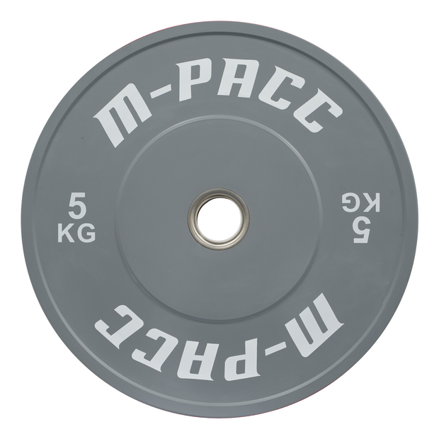 M-PACC Premium Olympic Coloured Bumper Plates