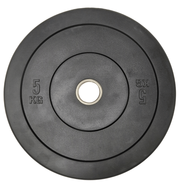 80kg M-PACC Bumper Plate Set incl 20kg Barbell M-Pacc