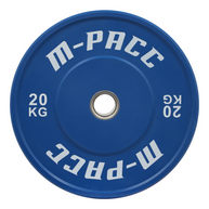 M-PACC Premium Olympic Coloured Bumper Plates