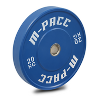 M-PACC Premium Olympic Coloured Bumper Plates
