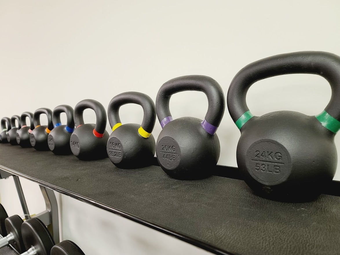 M-PACC Cast Iron Kettlebell Set (8kg-20kg)