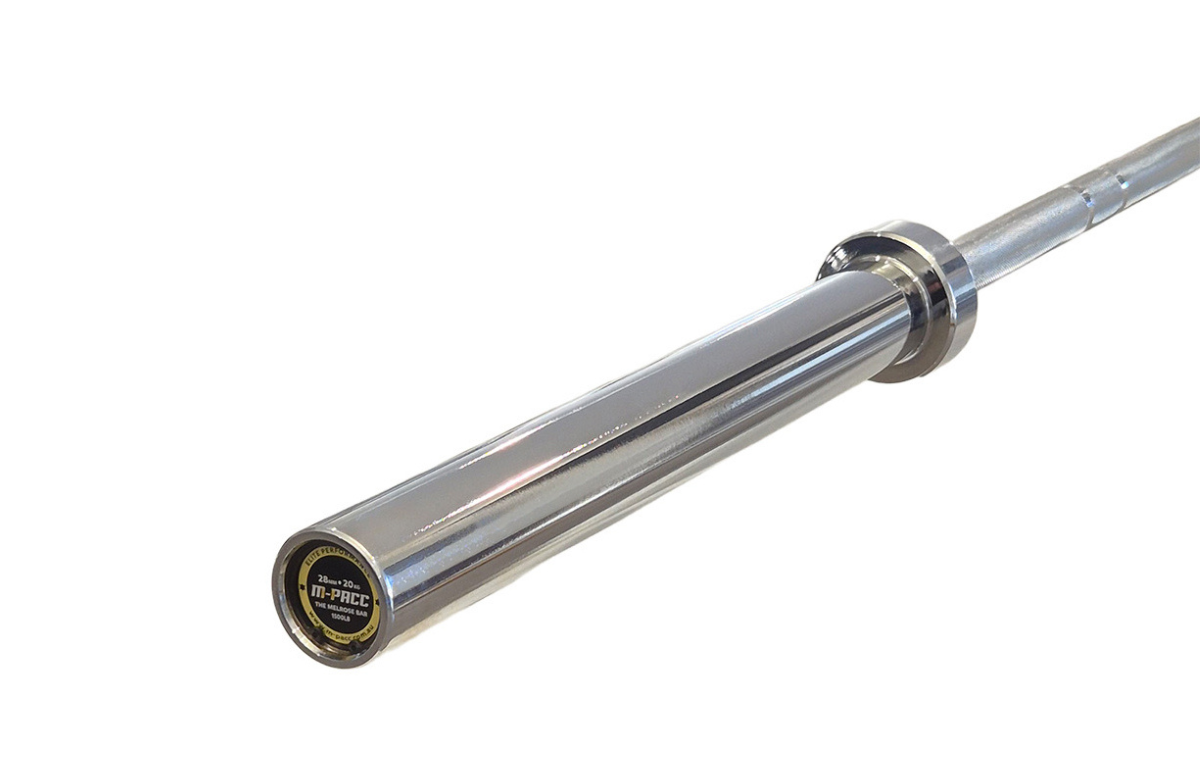 120kg M-PACC Bumper Plate Set incl 20kg Barbell M-Pacc